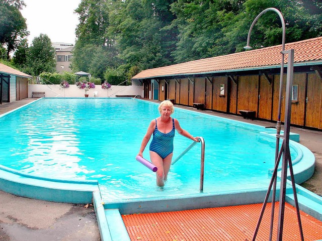 Das Lahrer  Aktienbad wird saniert.  | Foto: Heidi Foessel