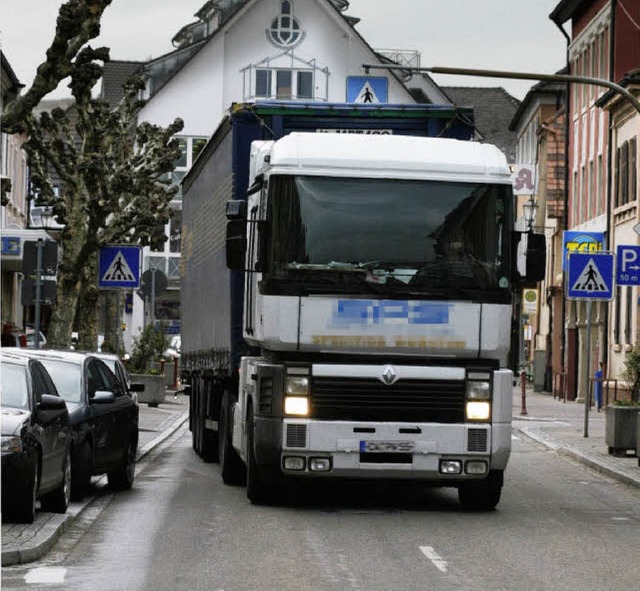 Die  Bewohner in Ihringen und Wasenwei... das Lrmproblem nicht lsen wird.      | Foto: rainer klotz