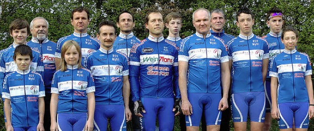Die Radsportler des RSV Wyhl starten in die Saison 2010.   | Foto: Schweizer
