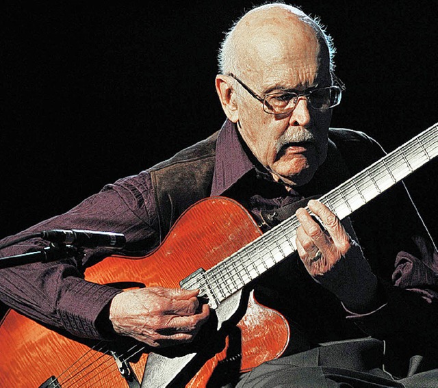 Jim Hall in Basel   | Foto: Bernhard Ley