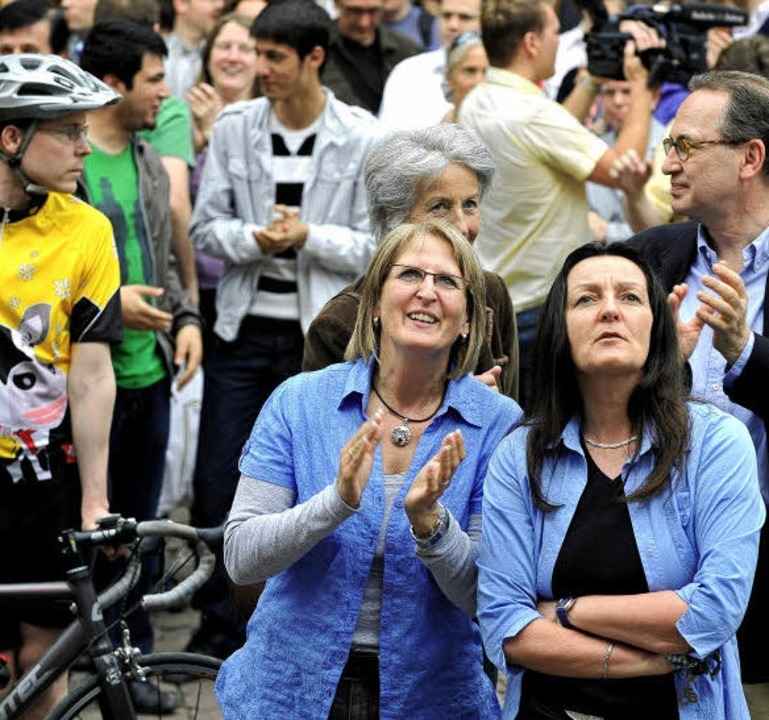 Warten auf das Ergebnis.  | Foto: Eggstein