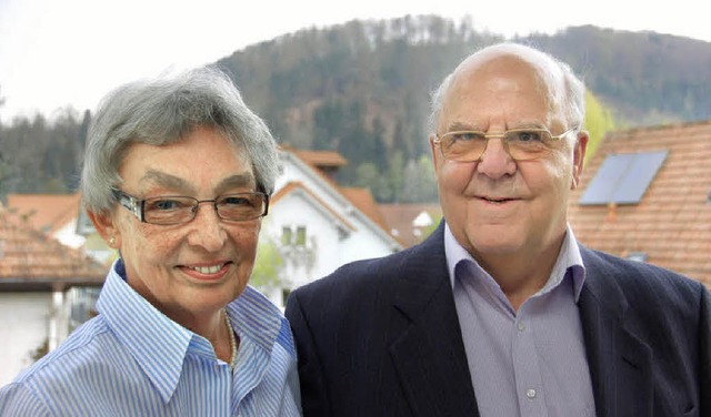 50 Jahre mit einander glcklich &#8211; Rita und Konrad Schneider  | Foto: w. beck