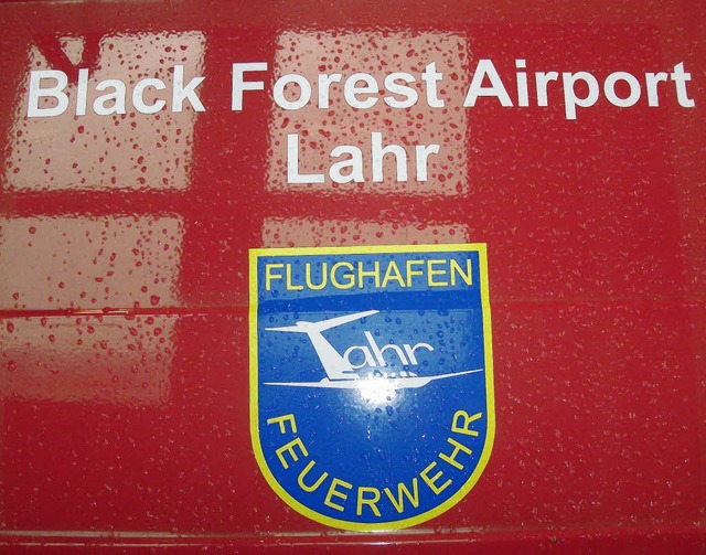 Die Flughafenfeuerwehr in Lahr   | Foto: privat