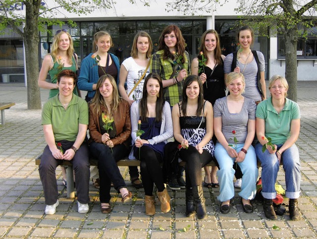 Die  Mdchen B der Handballgemeinschaf...-Neuenburg sind Vizemeister geworden.   | Foto: Verein