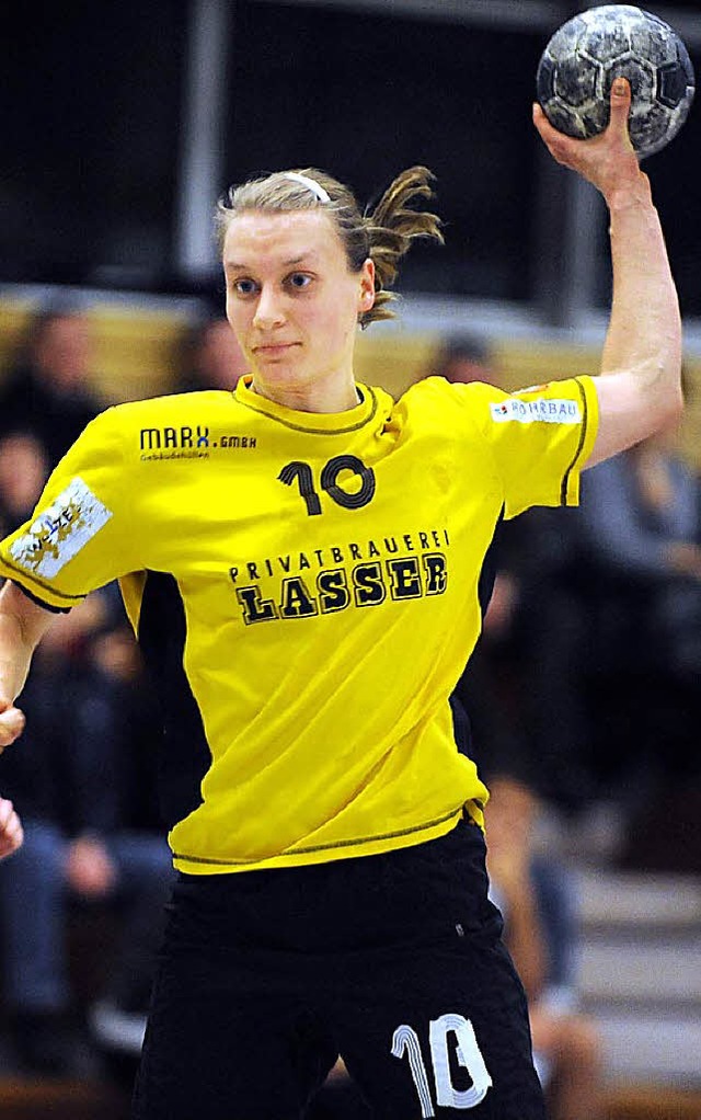 Zielsicher: Antje Bauer   | Foto: Schn