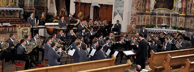 Voluminser Klangkrper: Die Stadtkape...Stadtkirche ein begeisterndes Konzert.  | Foto: S. Merkle
