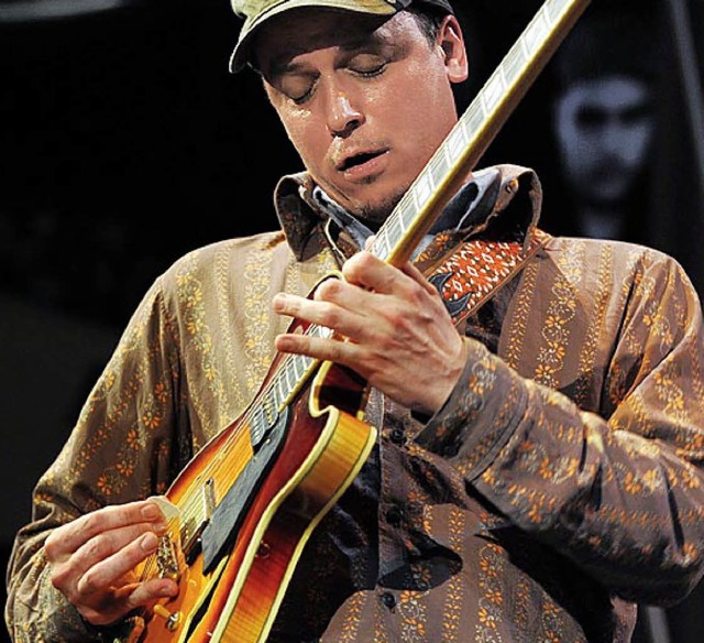 Kurt Rosenwinkel in Basel.   | Foto: Bernhard Ley