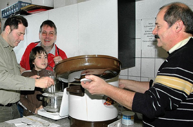 Die Mnner kochen wieder.  | Foto: bz