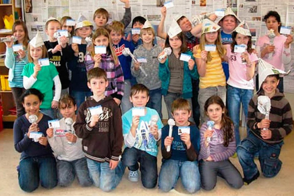 Die Klasse 4 der Grundschule Langenau (Foto: privat) Die Klasse 4 der Grundschule Langenau (Foto: privat)