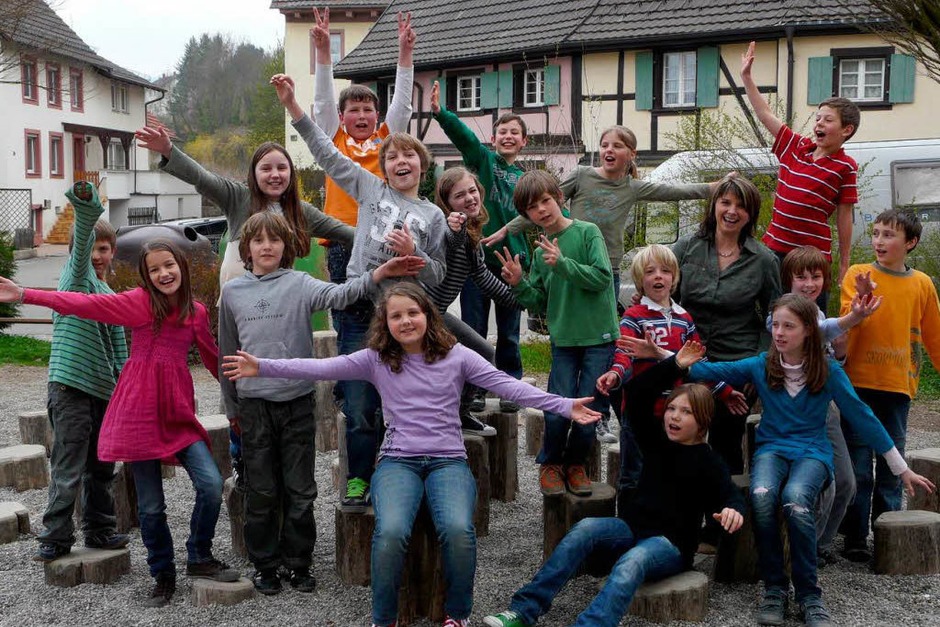 Die Klasse 4b der Grundschule Kandern (Foto: privat) Die Klasse 4b der Grundschule Kandern (Foto: privat)