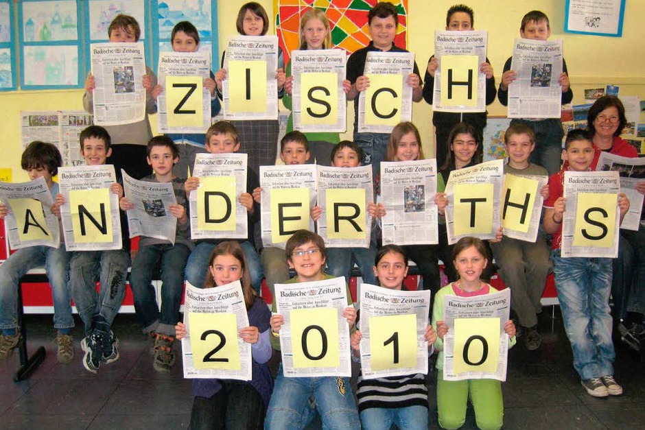 Die Klasse 4b der Theodor-Heuss-Schule, Waldshut (Foto: privat) Die Klasse 4b der Theodor-Heuss-Schule, Waldshut (Foto: privat)