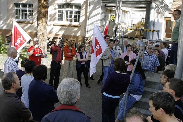 Protest im Haus Johannis