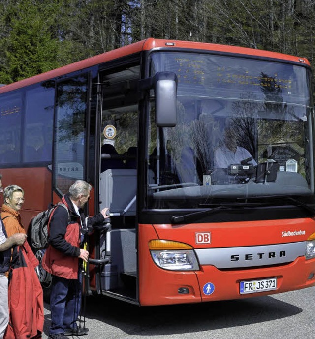 Die Ausflugsziele auf dem Schauinsland... bis Ende Oktober derSchauinslandbus.   | Foto: th. kunz