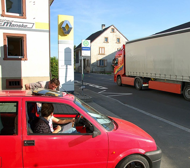 Verkehrszhlung in Eimeldingen   | Foto: vl