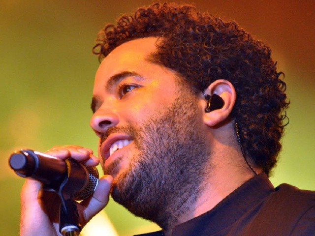 Energiegeladenes Konzert: Adel Tawil alias Ich + Ich in Freiburg.  | Foto: Stefan Rother