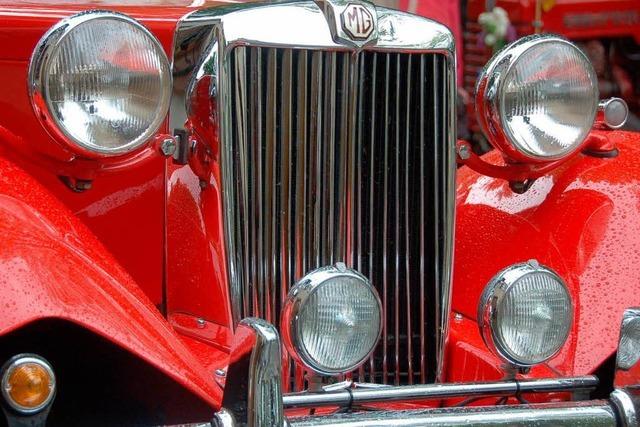 Fotos: Die Oldtimer-Parade in Staufen