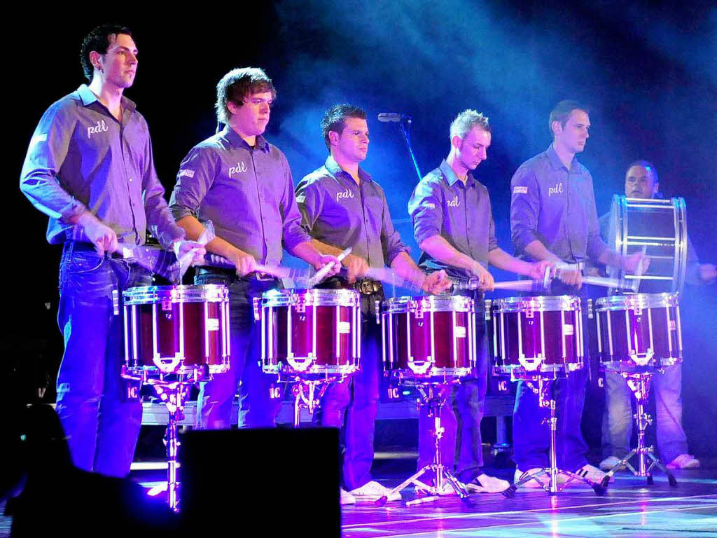 Die Kieninger Magic Drums Night in der ausverkauften Lahrer Stadthalle.