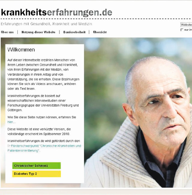 Webseite Krankheitserfahrung.de  | Foto: bz
