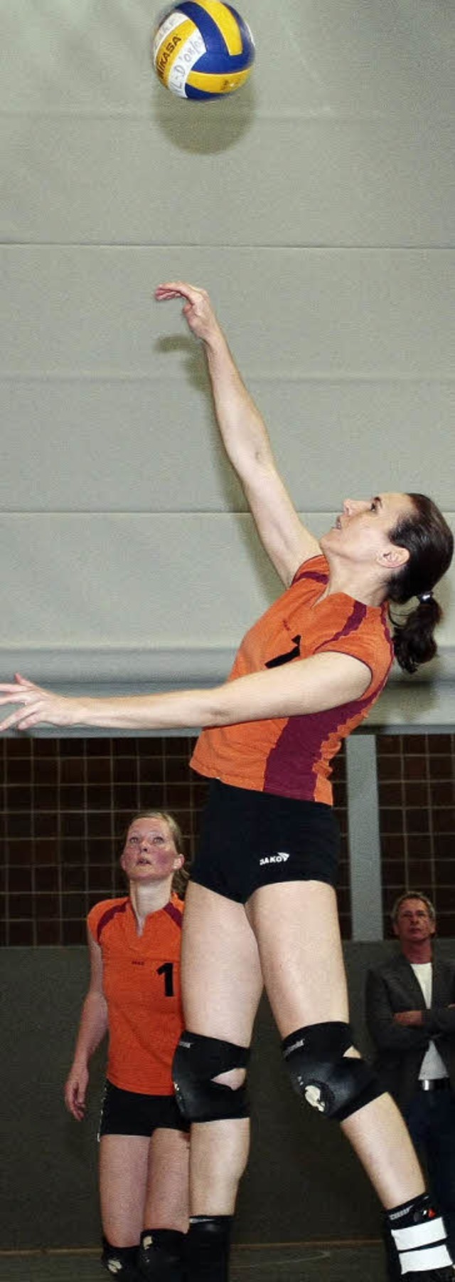 Volleyball DamenLahr vs. KonstanzA. Sander (Lahr #7)  | Foto: Peter Aukthun-Grmer