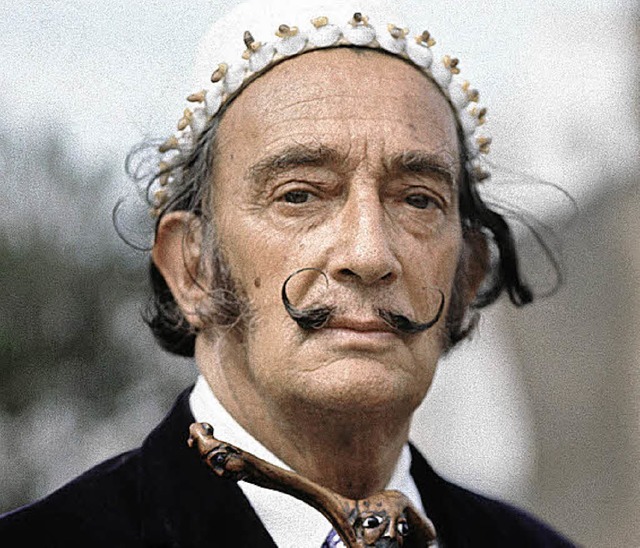 Salvador Dali im Jahr 1968.  | Foto: DPA