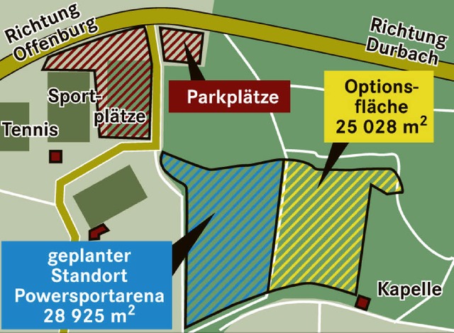 Die neue Planung eines Mountainbikezentrums in Rammersweier.   | Foto: INfografik: zel/BZ