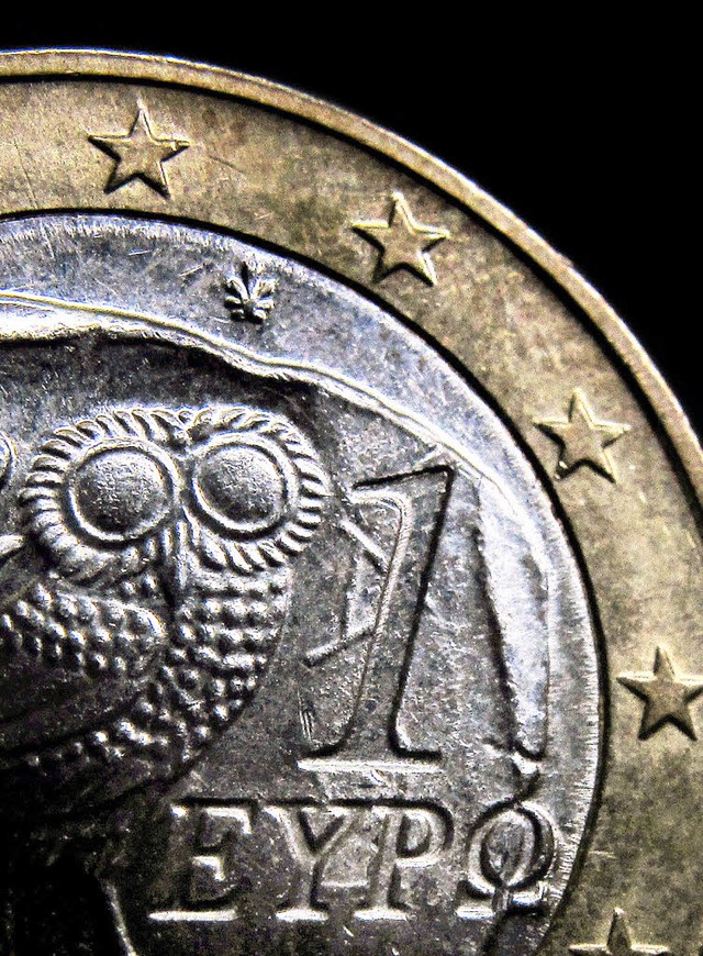 Auch der griechische Euro ist ein euro...gefordert, wenn das Land in Not ist.    | Foto: dpa