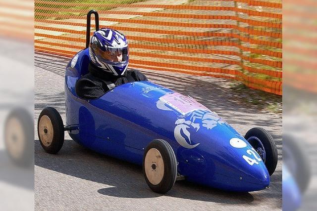 Rasante Kisten auf der Bugginger Piste