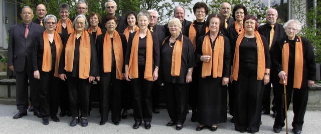 Der Feldberger Gesangverein freut sich auf sein Festkonzert.   | Foto: Privat