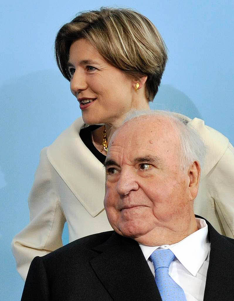 Helmut Kohl mit seiner Frau Maike Kohl-Richter.