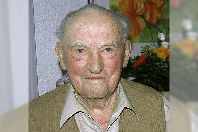 Alfred Bhler wurde 85 Jahre