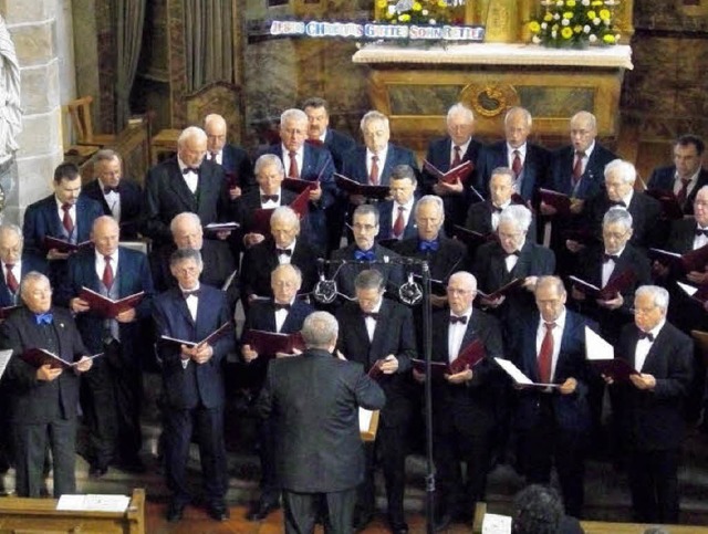 Geistlichen Gesang und klangvolle Spir...nzert der Umkircher Chorgemeinschaft.   | Foto: ines sssle