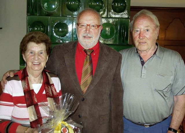 Antonia Karle, Klaus Ruch und Herbert Ortlieb (von links).    | Foto: Ulrike Jger