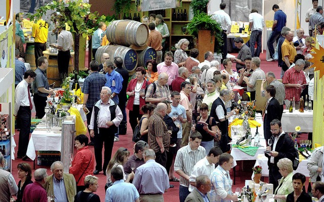 Die Badische Weinmesse ist Treffpunkt vieler Weinkenner.   | Foto: Messe Offenburg