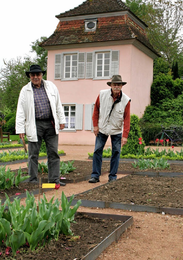 Eckard Riedel (links) und Lothar Wildt.    | Foto: e. Sieberts