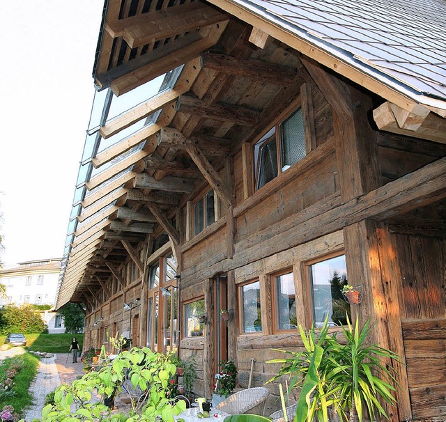 Ein Beispiel fr schwarzwaldtypisches ...restaurierte Birkenhofscheune in Burg   | Foto: Peter Schmidt