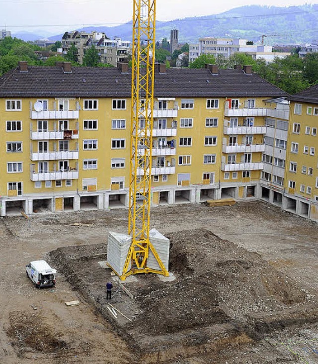 Die Bauarbeiten an der Bohlstrae laufen bereits.   | Foto: Thomas Kunz