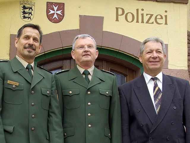 Erhard Kienzler (Mitte) ist neuer Leit... Mllheim, nach Heitersheim gekommen.   | Foto: Heike Lemm
