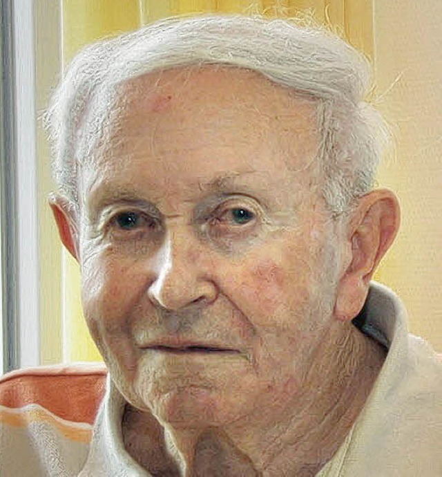 In Bischoffingen hat Helmut Schmidlin ...r in Breisach  seinen 90. Geburtstag.   | Foto: hans-jochen voigt