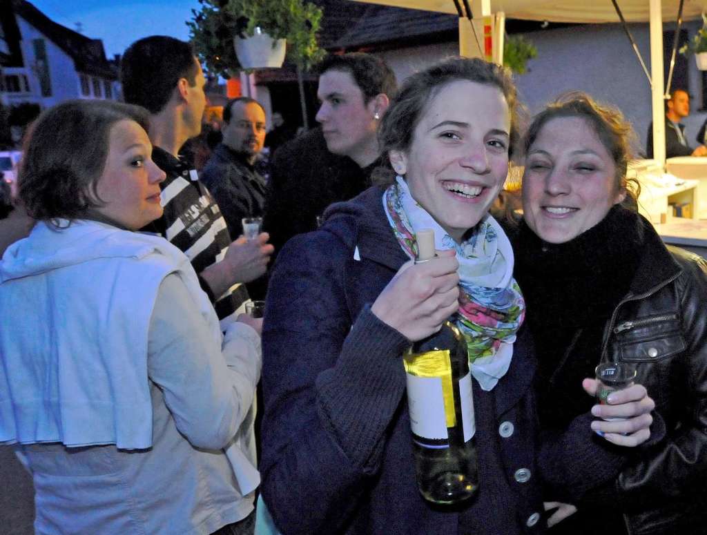 Wein, Gesang – und auch der Rest kommt nicht zu kurz: Eindrcke von den St. Georgener Weintagen