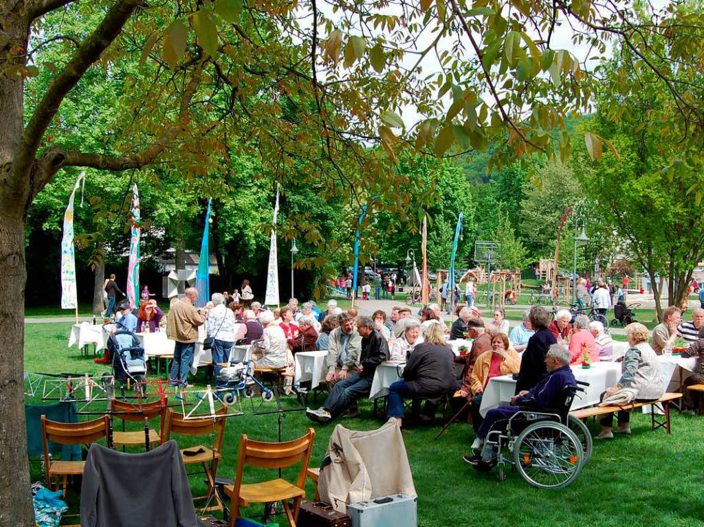 Impressionen vom Erffnungsfest des Emilienparks