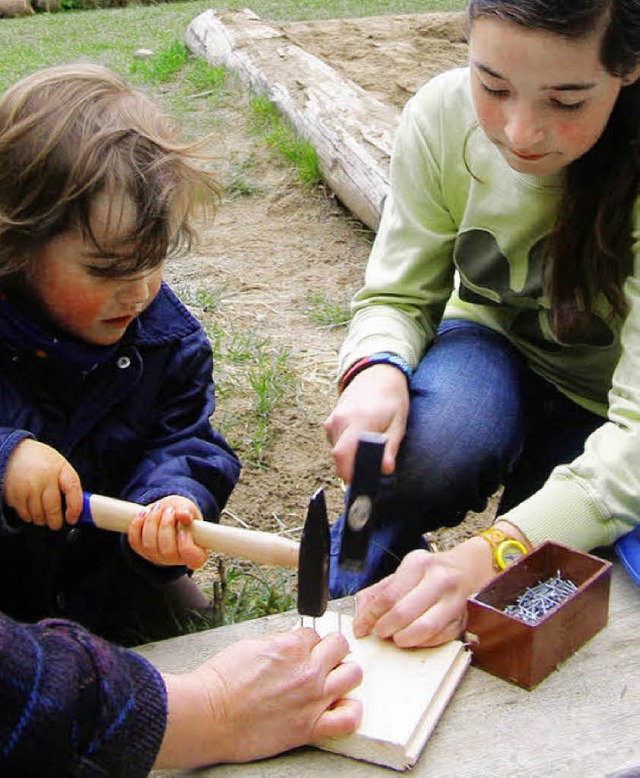 Zusammenspiel  im Kindergarten Pfiffikus.   | Foto: liane schilling