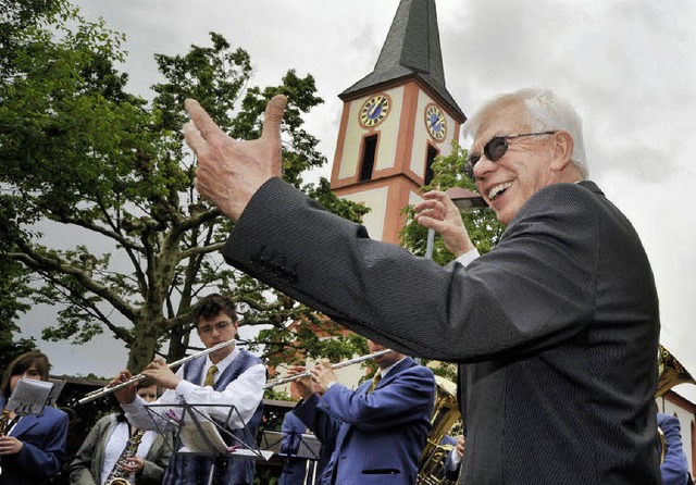 Eloquent und fr jeden Spa zu haben: ... 40. Jahresfeier seiner Priesterweihe.  | Foto: Rein