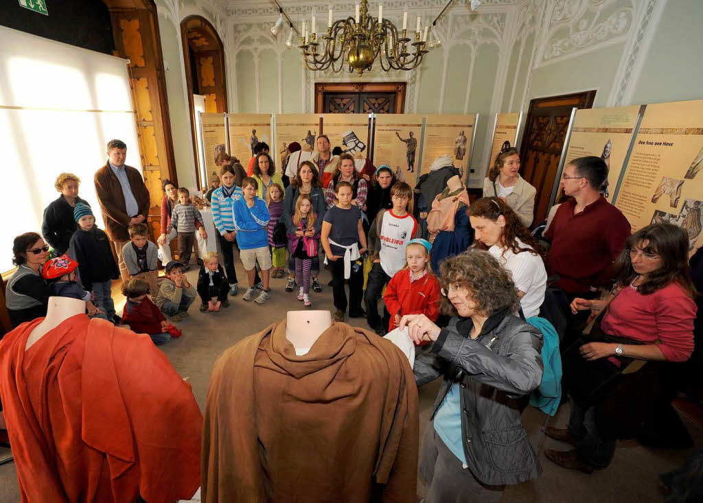 Das Archologische Museum Colombischlssle hatte zu einem Rmerfest in Freiburg eingeladen.