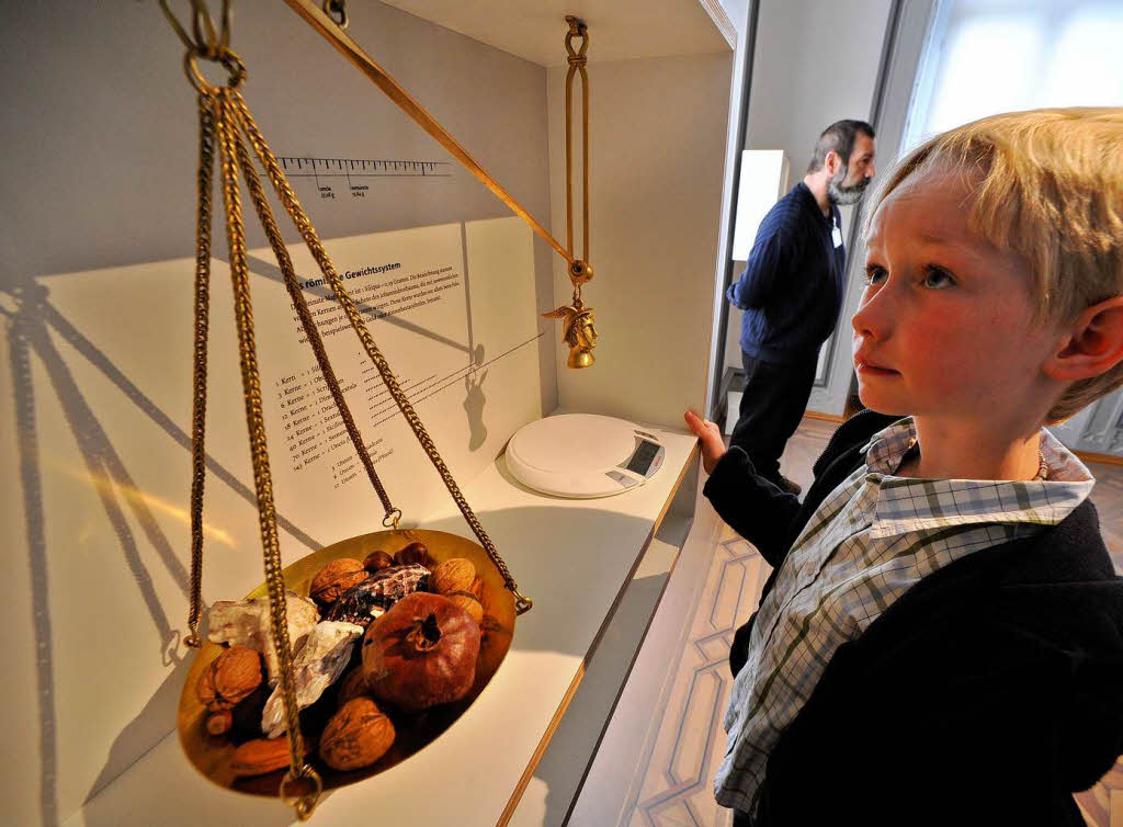 Das Archologische Museum Colombischlssle hatte zu einem Rmerfest in Freiburg eingeladen.