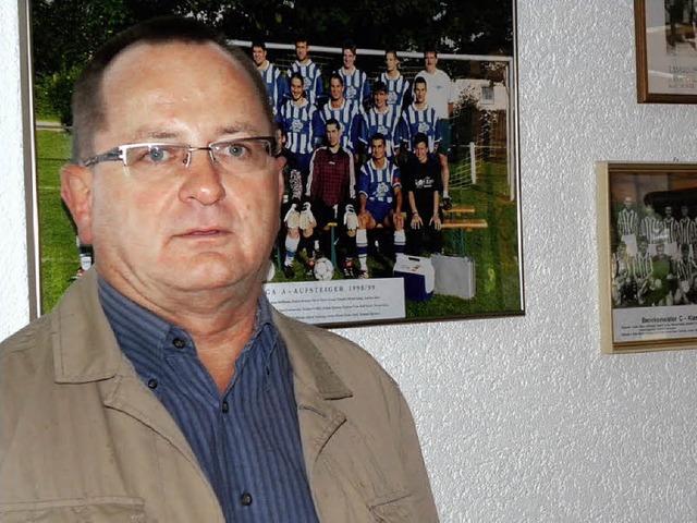 Harald Meier 1. Vorsitzender der Fuballabteilung des TV- Kndringen  | Foto: Aribert Rssel