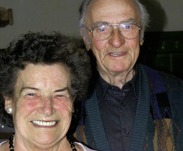 Ihre goldene Hochzeit feiern heute in Burg Elisabeth und Rudolf Kummle.   | Foto: Werner Probst