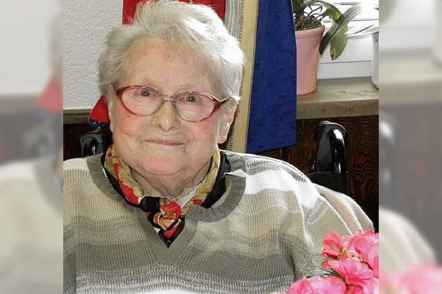 Frieda Wei wurde 85 Jahre