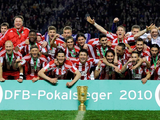 Rekordmeister, Rekordpokalsieger, Reko...r. Oder einfach der FC Bayern Mnchen.  | Foto: dpa