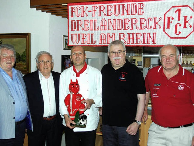 Treue Fans: Klaus Gutmann, Heini Bauer... roten Teufel in die erste Bundesliga   | Foto: SEDLAK