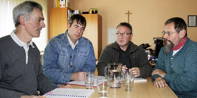 Halten das Projekt Atdorf fr berfls...hmitz und Norbert Portele (von links).  | Foto: Katja Mielcarek